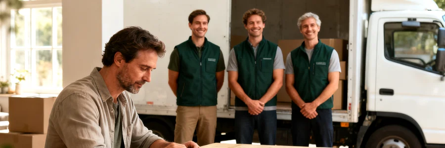 Client sur tablette reçoit trois propositions de pros vérifiés en 24h