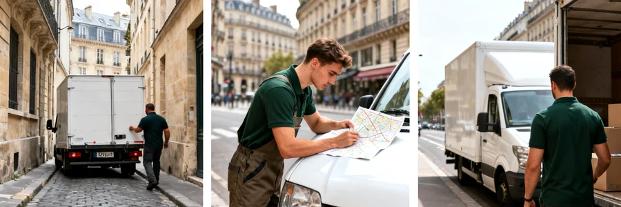 Déménager à Paris : adapter son camion au quartier Déménageur choisit le bon camion selon l'arrondissement parisien