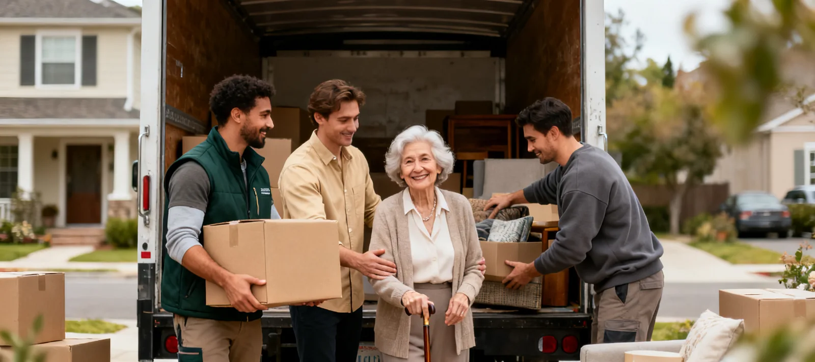 Aide déménagement seniors et retraités