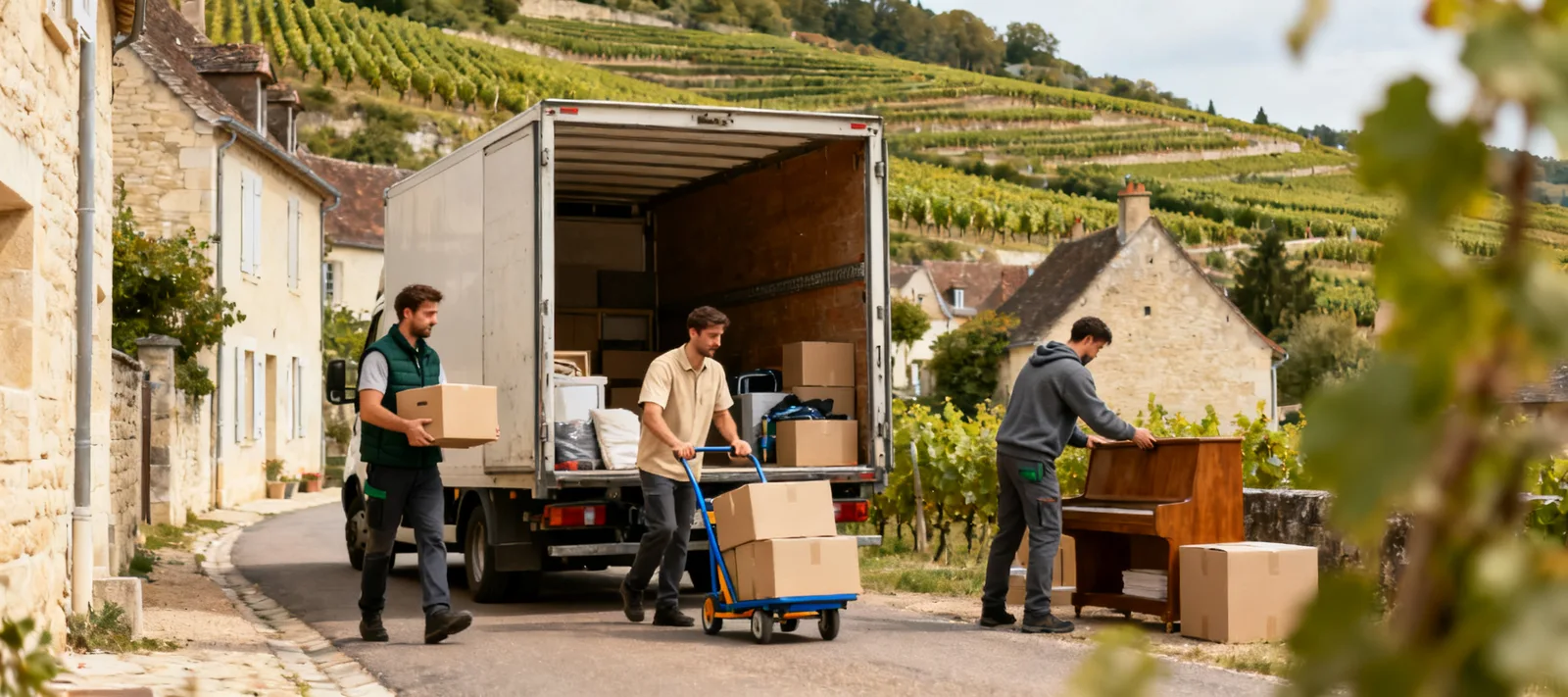 Déménagement Bourgogne-Franche-Comté : pros Dijon-Besançon