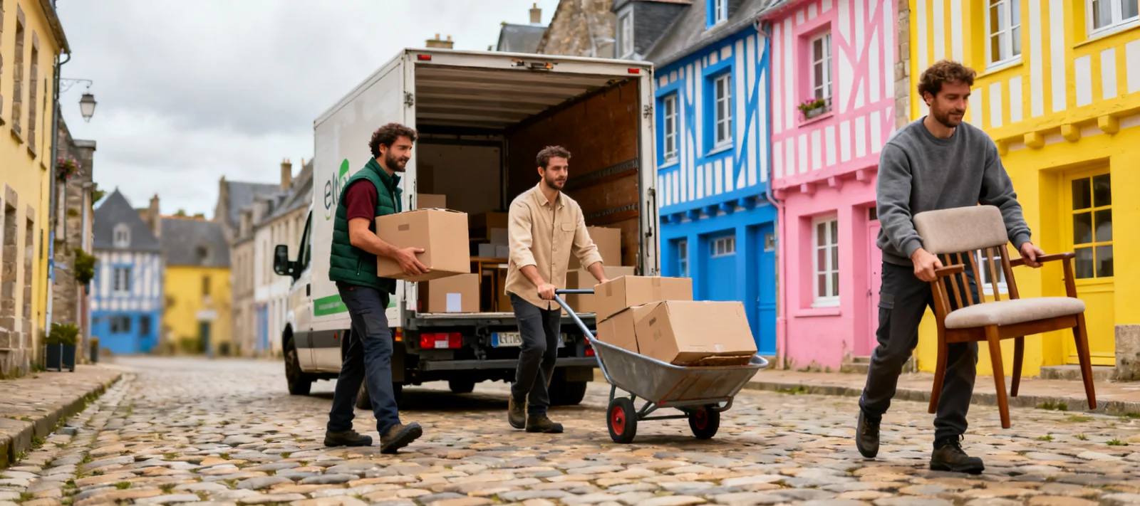 Déménagement Bretagne : pros locaux des 4 départements