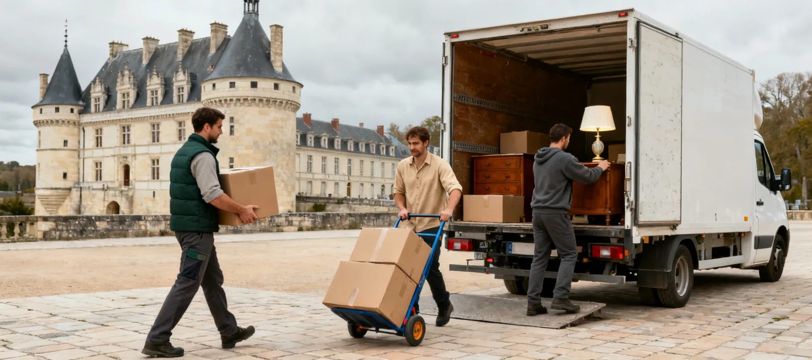 Déménagement Centre-Val de Loire : pros des châteaux