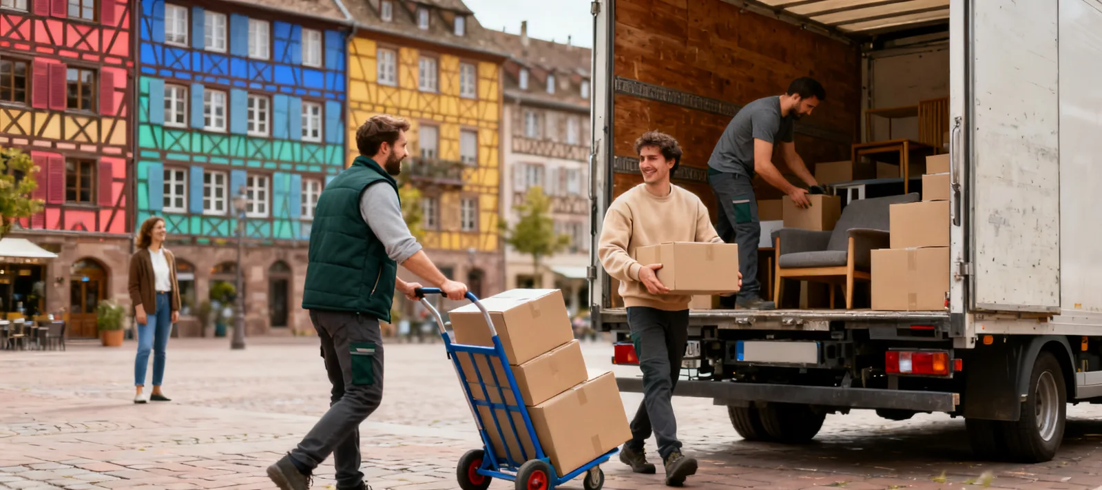 Déménagement Grand Est : pros de Strasbourg à Metz