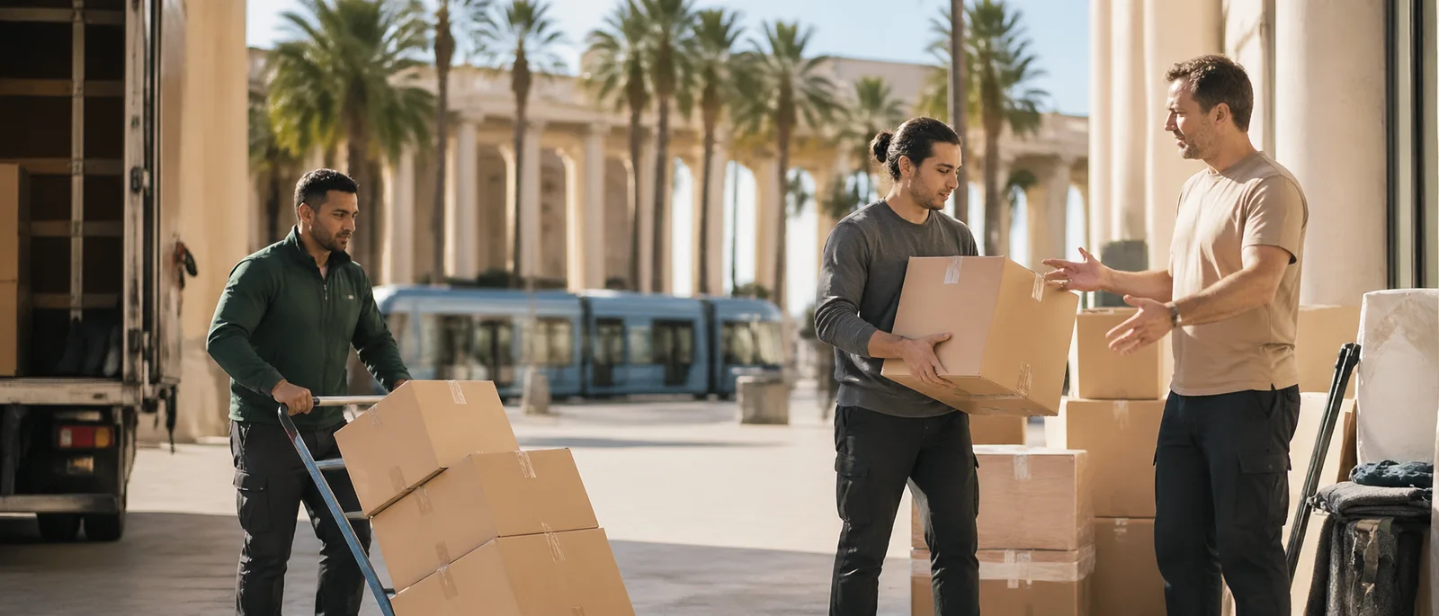 Déménagement Montpellier : pros locaux du Languedoc