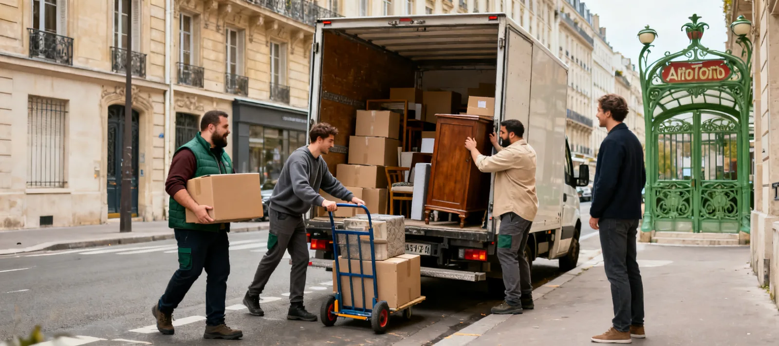 Déménagement Paris 17e : pros locaux des Batignolles