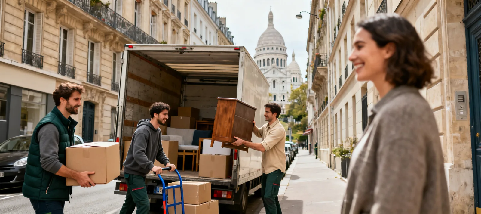 Déménagement Paris 19e : pros locaux des Buttes-Chaumont