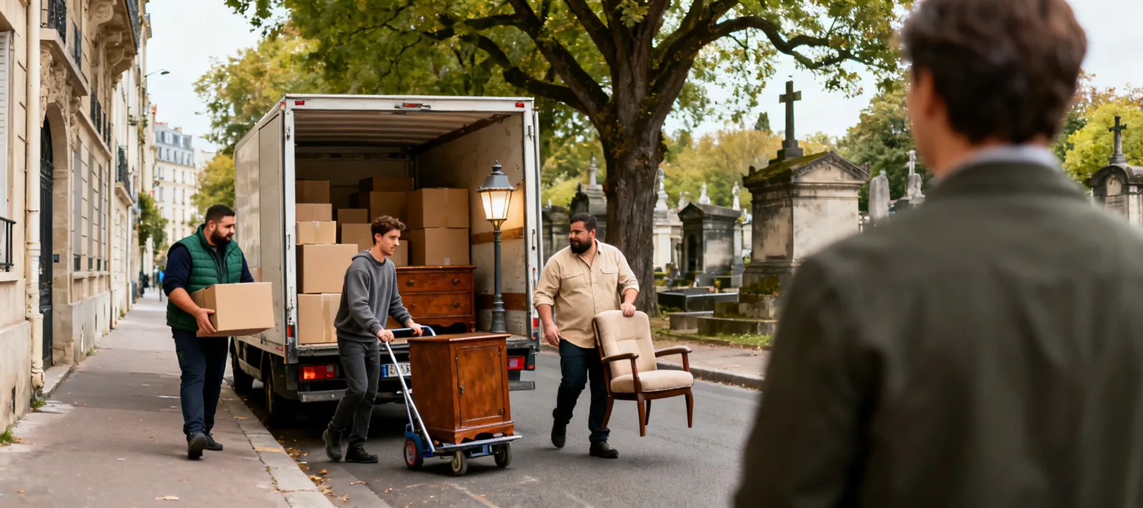 Déménagement Paris 20e : pros locaux du Père-Lachaise