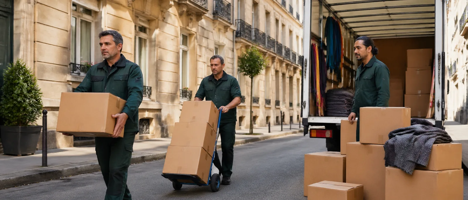 Déménagement Paris 2e : comparez les meilleures offres