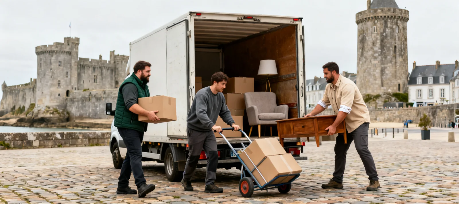 Déménagement Brest : pros du centre, Recouvrance et Siam